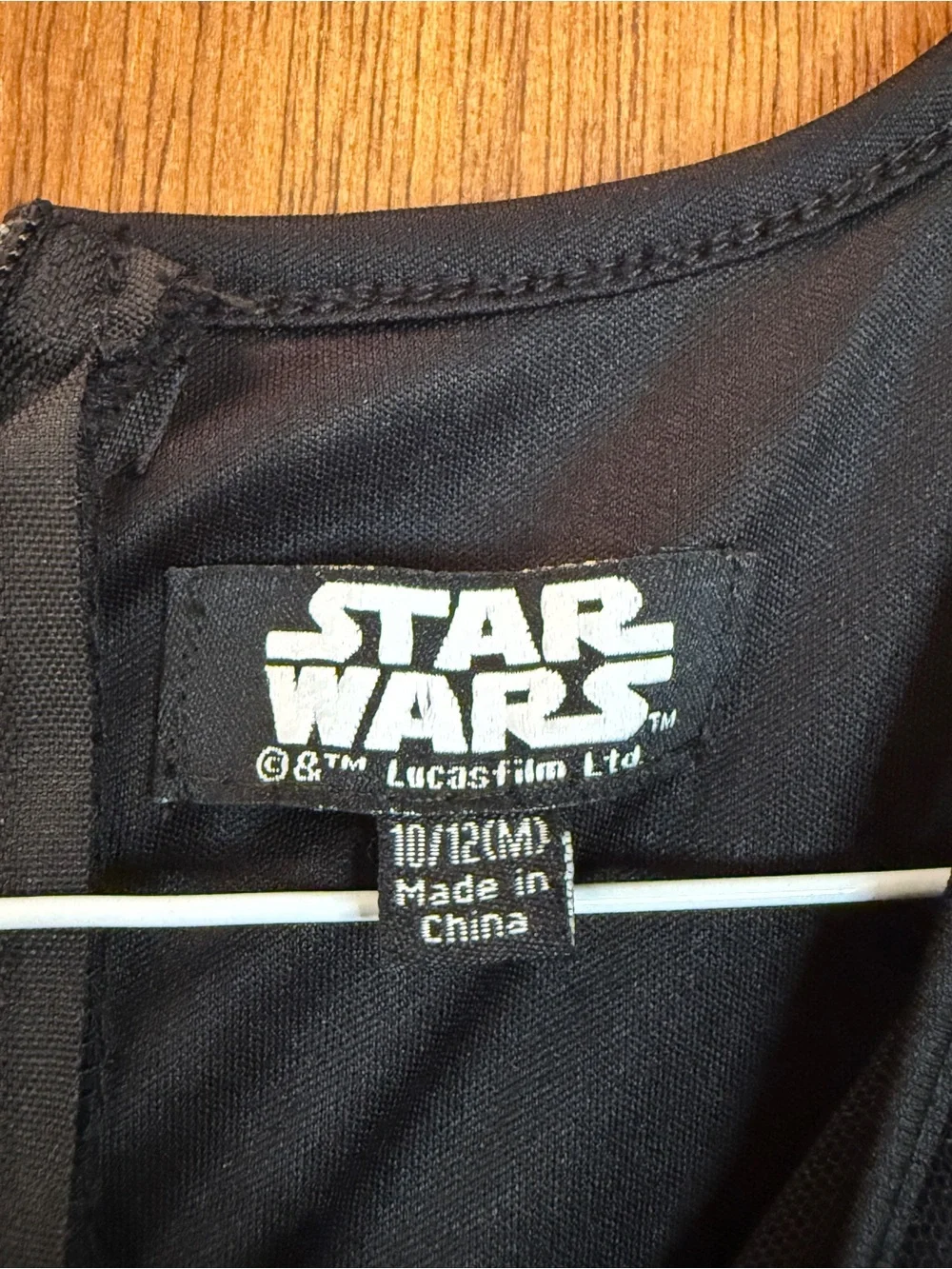 Mad Engine Star Wars Girls BB-8 Chevron Mesh Dress Black White 10/12 M Disney